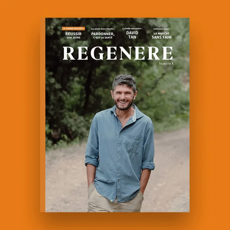 Couverture du magazine Régénère n°1 — Le jeûne