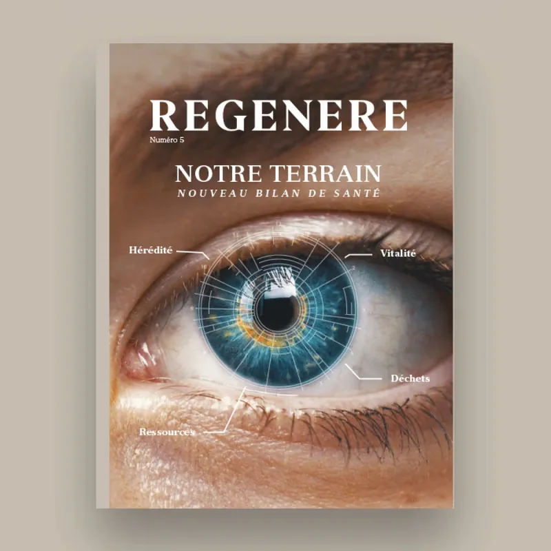 Couverture du magazine Régénère n°5 — Notre terrain, nouveau bilan de santé
