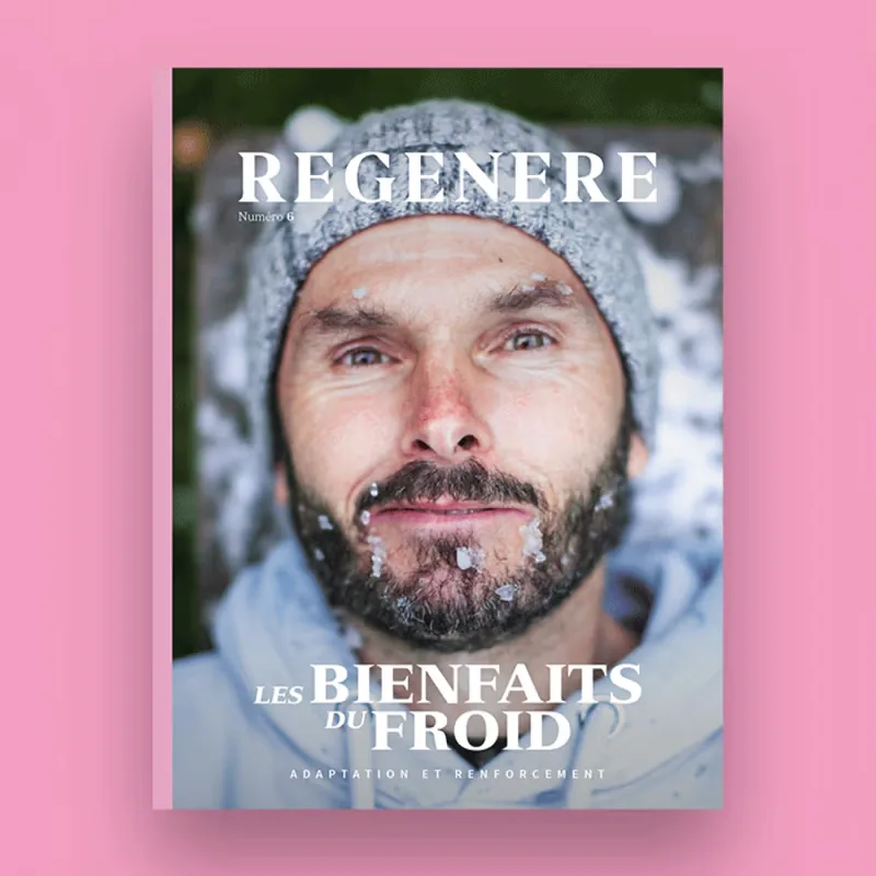 Couverture du magazine Régénère n°6 — Les bienfaits du froid