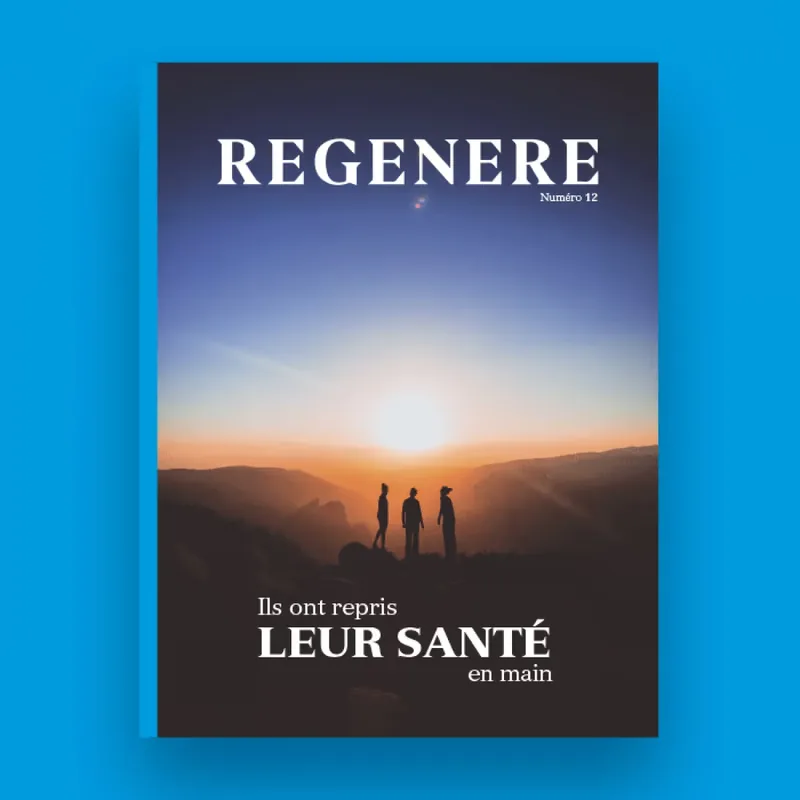 Couverture du magazine Régénère n°12 — Ils ont repris leur santé en main