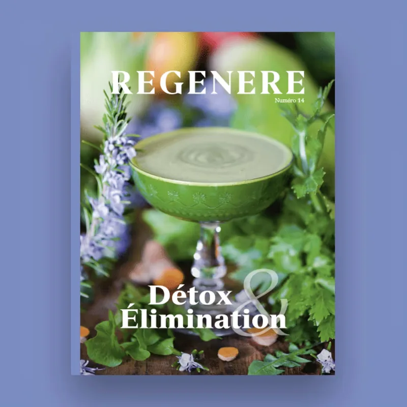 Couverture du magazine Régénère n°14 — Détox et élimination