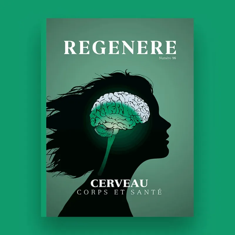 Couverture du magazine Régénère n°16 — La puissance du cerveau